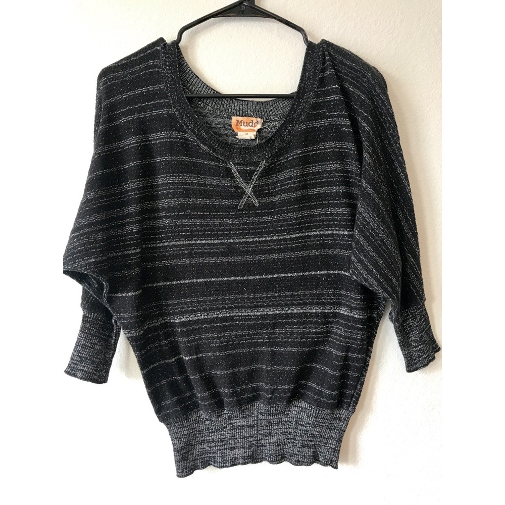 Mudd Black Long Sleeve Blouse